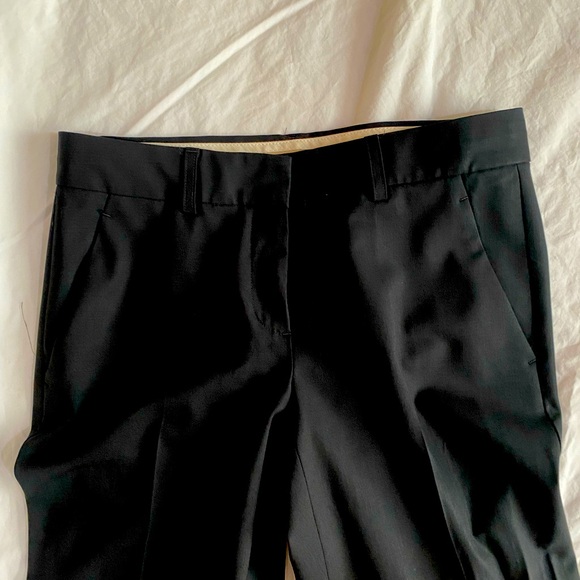 Theory Emery Tailor Wide leg Pants black size 2 - Picture 2 of 3